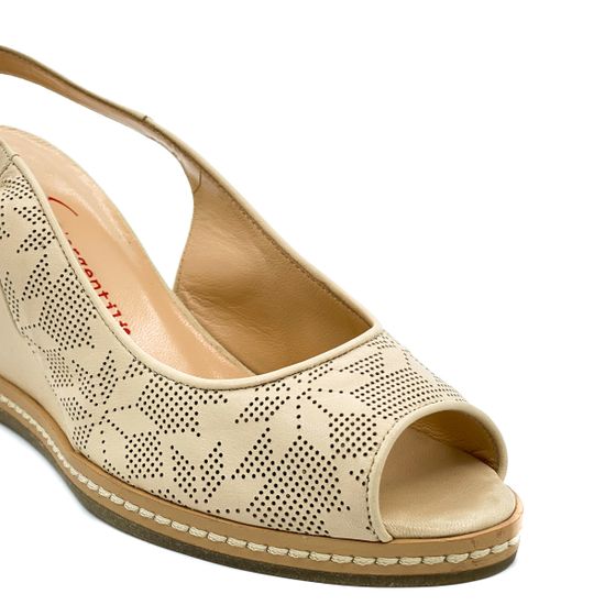 Босоножки Giorgio Piergentili бежевые - фото 6, 