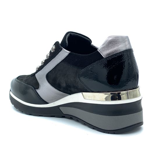 Сникерсы Donna Soft из натуральной кожи и замши - фото 3, 