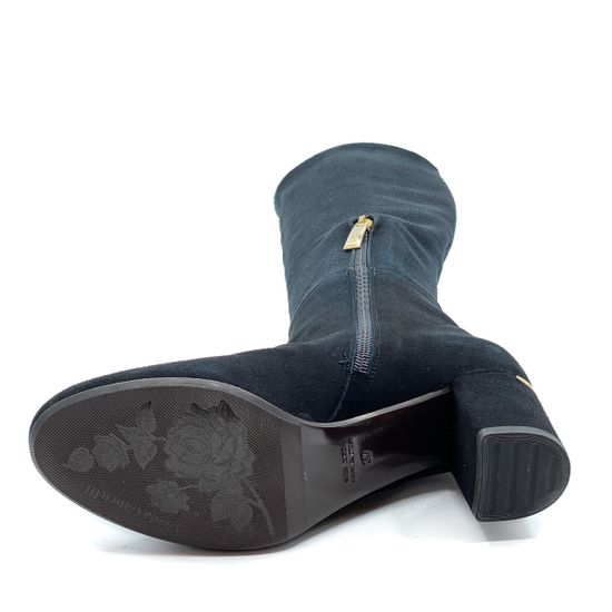 Сапоги Giada Gabrielli черные замшевые демисезонные - фото 4, 1209 GABR