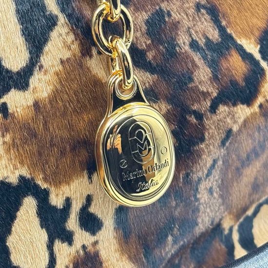 Сумка Marino Orlandi пони принт &quot;леопард&quot; - фото 4, 3726 MO LEO