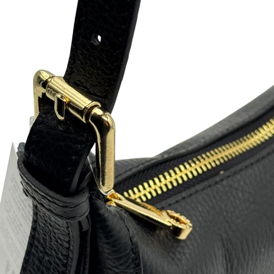 Сумка Di Gregorio черная кожаная - фото 4, 1982 DG NERO