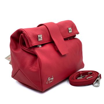 Сумка Renato Angi красная кожаная - фото 2, 2701581 RA ROSSO