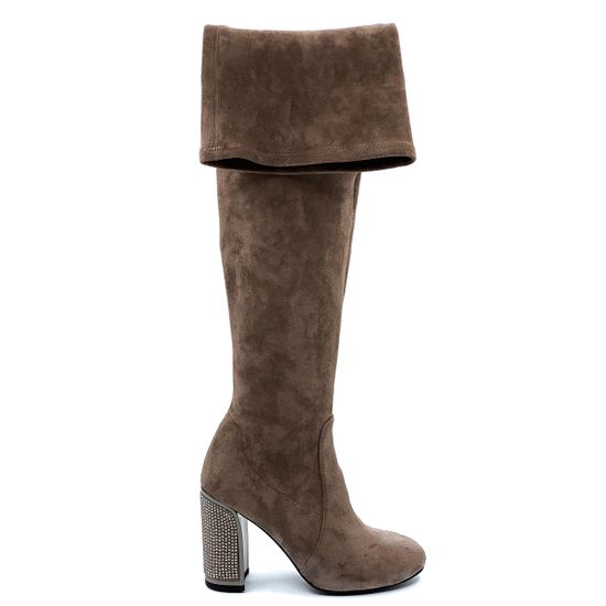 Ботфорты Gianni Renzi бежевые - фото 2, 