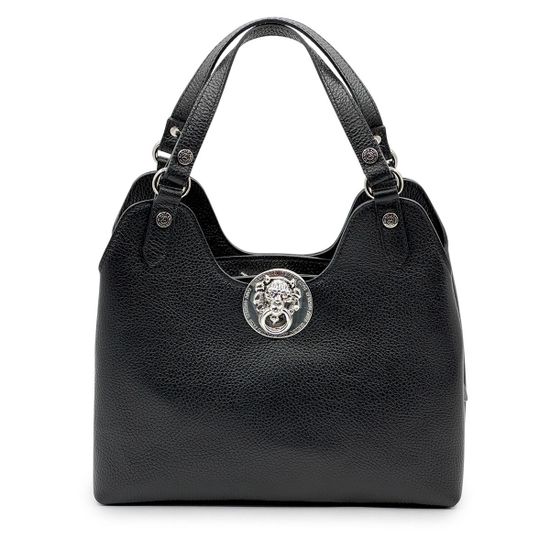 Сумка Renato Angi черная кожаная - фото 1, 3455901 RA NERO