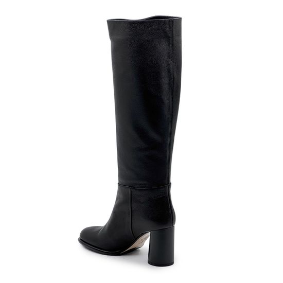 Сапоги Ilasio Renzoni черные кожаные демисезонные - фото 3, 8223 IR NERO