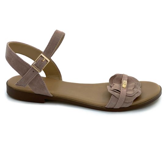 Босоножки Cover замшевые пудра - фото 1, 