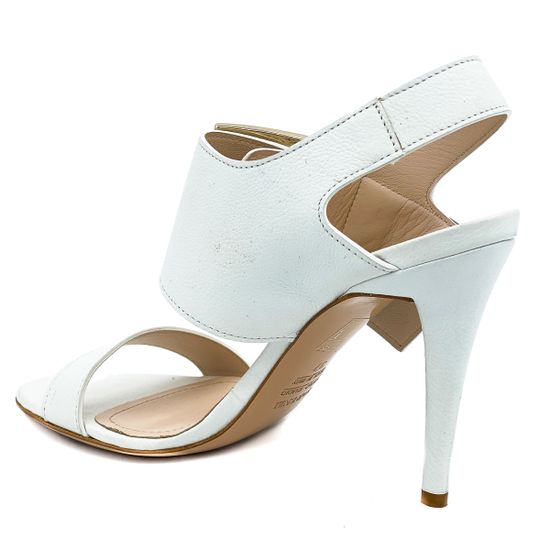 Босоножки Renzi кожаные белые - фото 3, 501408G RZ