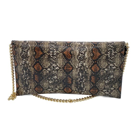 Клатч Ilasio Renzoni кожаный piton - фото 3, 