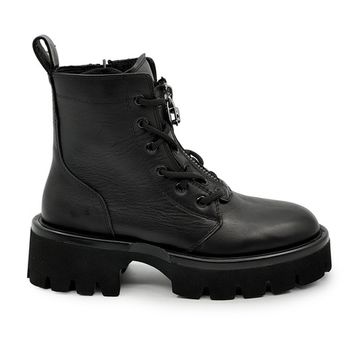 Ботинки NILA&amp;NILA черные кожаные демисезонные - фото 1, NO6474 NIL NERO