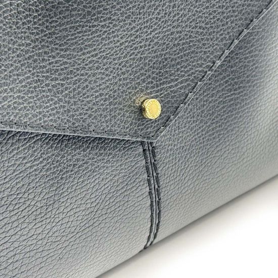 Сумка Loristella черная кожаная - фото 4, 