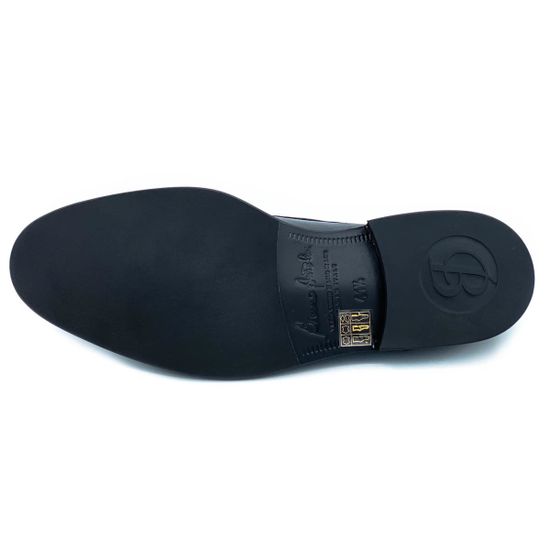 Ботинки Bruno Antolini синие кожаные демисезонные - фото 4, 