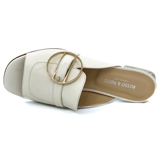 Сабо Rosso Nero белые - фото 5, 