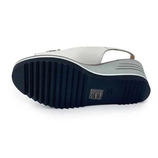 Босоножки Donna Soft бежевые кожаные - фото 4, DS2054 DS