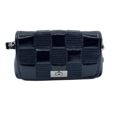 Сумка кросс-боди Marina Creazioni черная из лакированной кожи - фото 1, B6514 MC NERO LAK TRP248