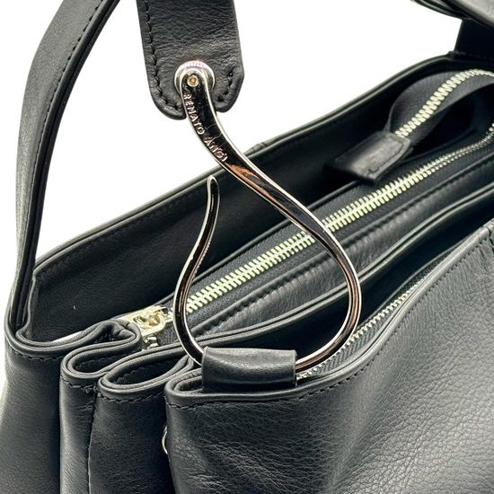 Сумка женская Renato Angi черная кожаная - фото 4, 3506781 RA NERO