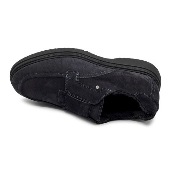 Полуботинки GIAMPIERONICOLA синие замшевые на меху - фото 5, A43667B GPN BLU