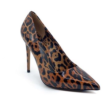 Туфли CVCOVER лакированные с принтом леопард - фото 2, X8301-11-PBW1 COV LEO