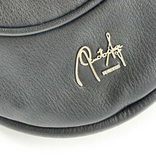 Сумка через плечо Renato Angi черная кожаная - фото 4, 3200381 RA NERO