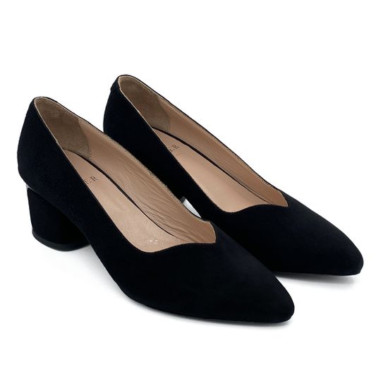 Туфли CV Cover черные замшевые - фото 7, 252276 COV NERO