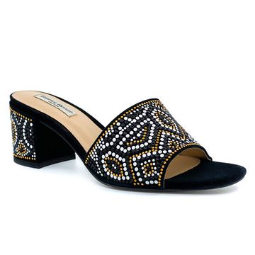 Сабо Gianni Renzi  черные замшевые - фото 2, RA1112A GR