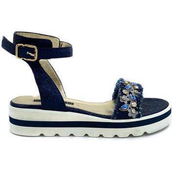 Босоножки Luca Verdi синие - фото 1, 5302 LV