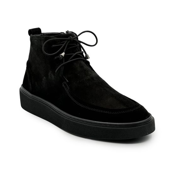 Ботинки LAB MILANO замшевые черные демисезонные - фото 2, 2024 LAB