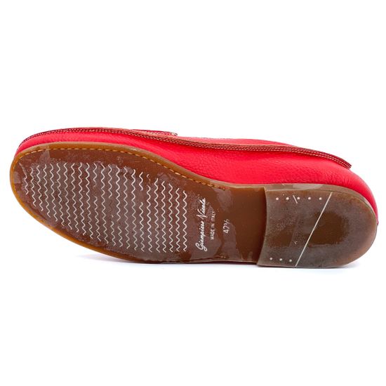 Слипоны Giampieronicola красные - фото 4, 38109A GPN