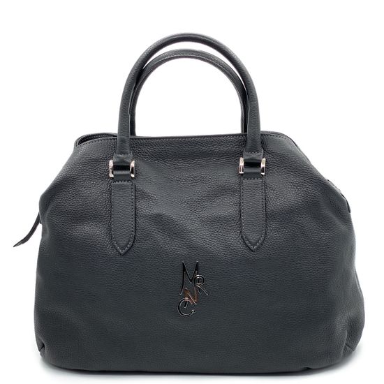 Сумка Marina Creazioni черная кожаная - фото 1, 