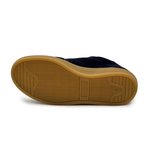 Кеды NILA&NILA темно-синие замшевые на меху - фото 4, MAS120M NIL BLU