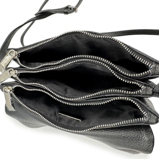 Сумочка Renato Angi черная кожаная - фото 6, 3357101 RA NERO