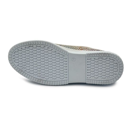 Кеды LAB MILANO кожаные белые/мультиколор - фото 4, G352486 LAB MULT