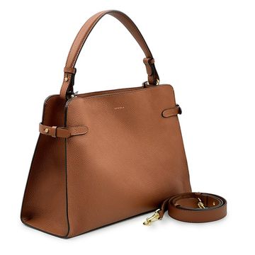 Сумка Loristella коричневая кожаная - фото 2, 3066D LS NOCCIOLA