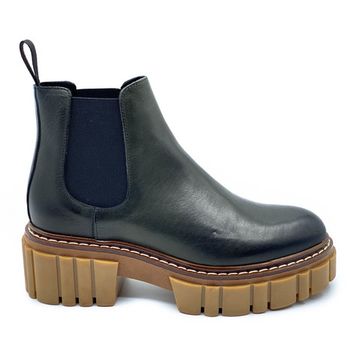 Ботинки Mimmu зеленые кожаные демисезонные - фото 1, E502E1 MIM VERDE