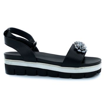 Босоножки Lab Milano черные - фото 1, T8047-1 LAB