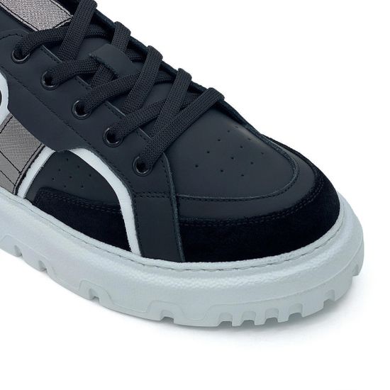 Кроссовки Tuffoni черные кожа/замша - фото 6, 3623004LL TUF