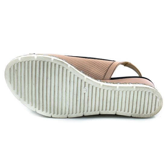 Босоножки Marzetti черно-розовые - фото 4, 76871D01 MZ