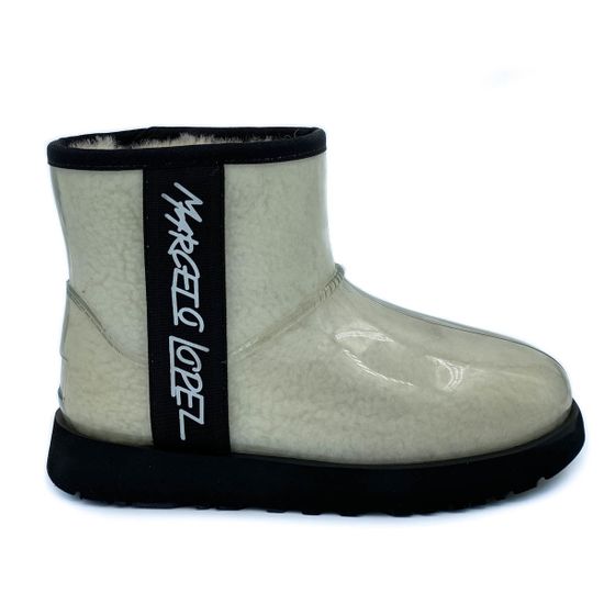 Ботинки Marcelo Lopez белые каучук МЕХ - фото 1, RW09 ML