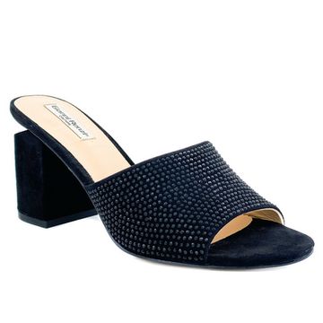 Сабо Gianni Renzi  черные замшевые - фото 2, RA1060A GR