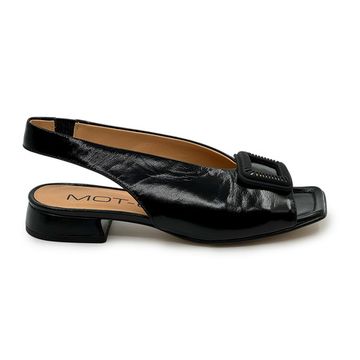 Босоножки MOT-CLE черные лакированные - фото 1, MOT3200P MOT NERO