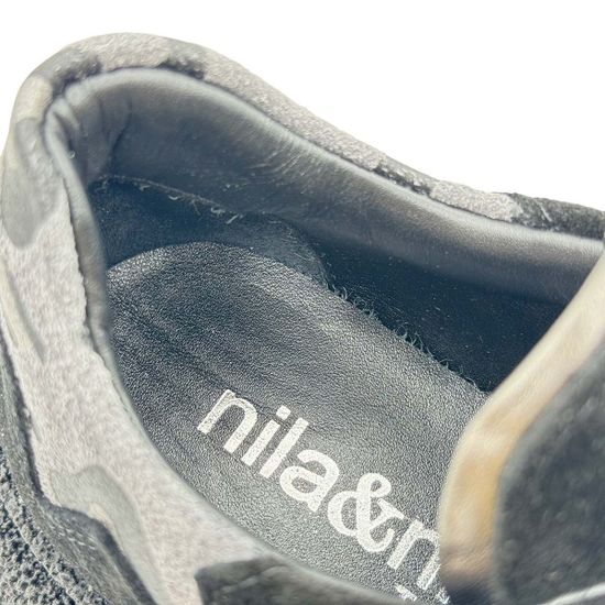 Полуботинки NILA&amp;NILA черные замшевые демисезонные - фото 7, NO9008 NIL NERO