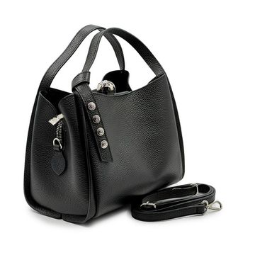 Сумка женская Renato Angi черная кожаная - фото 2, 3555801 RA NERO