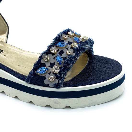 Босоножки Luca Verdi синие - фото 6, 5302 LV