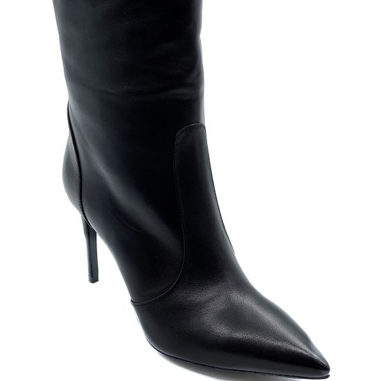 Сапоги Tiffi черные кожаные демисезонные - фото 5, N695/80DR TI NERO