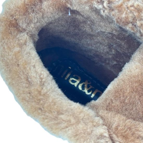 Ботинки NILA&amp;NILA коричневые кожа/замша на меху - фото 8, NO9005M NIL MORO