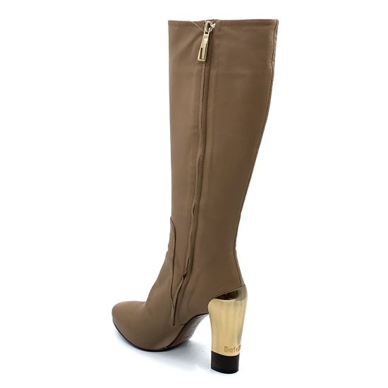 Сапоги Baldinini бежевые демисезонные - фото 3, 