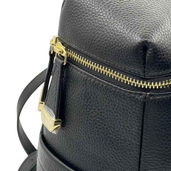 Рюкзак Braccialini черный кожаный - фото 5, B18644 BRA NERO