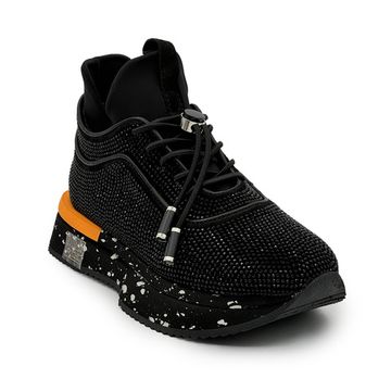 Кроссовки NILA&amp;NILA черные замшевые на меху - фото 2, NO6467M NIL NERO