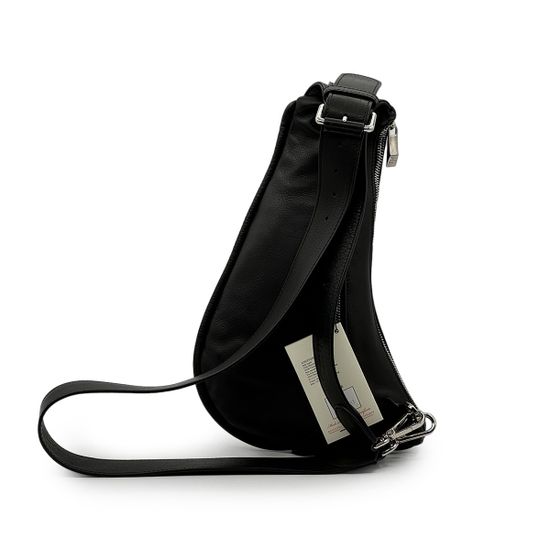 Сумка через плечо Renato Angi черная кожаная - фото 3, 3200381 RA NERO