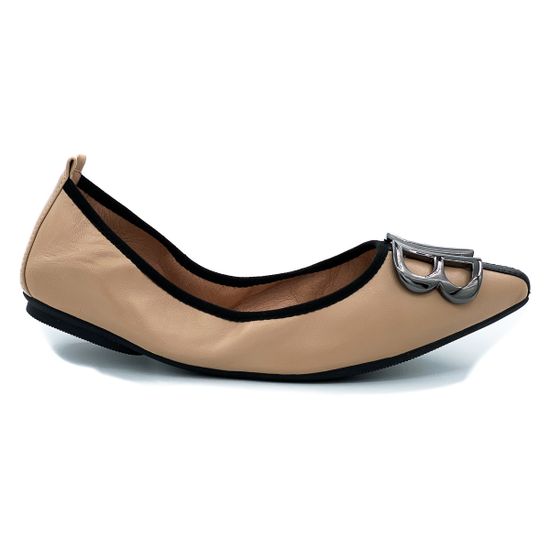 Балетки Rosso Nero Trend бежевые - фото 1, 