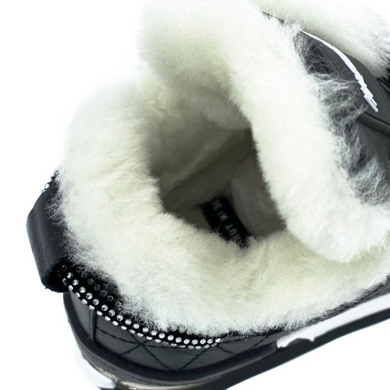 Кроссовки Marcelo Lopez черные кожаные МЕХ - фото 7, ER15921 ML NERO